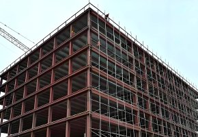 Steel Structure 6 Floor Building BY-54