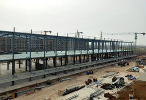 Steel Structure Express oversea Warehouse  BY -043