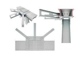 Railway bridge frame BY -133