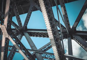 Railway bridge frame BY -133