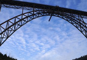 Railway bridge frame BY -133