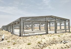 54sets  Poultry house 55000m2 for Qatar BY-210